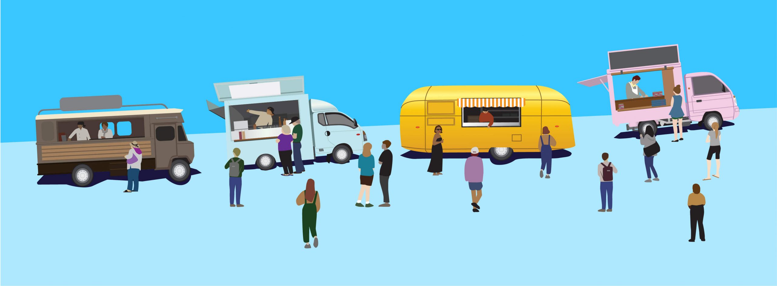 Foodtruck-illustration